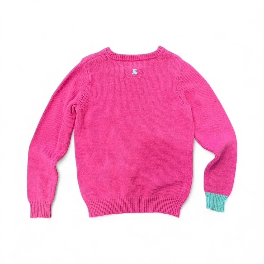 Joules Girls Vintage Horse Unicorn Jumper Sweater Knit Cabincore size 9-10